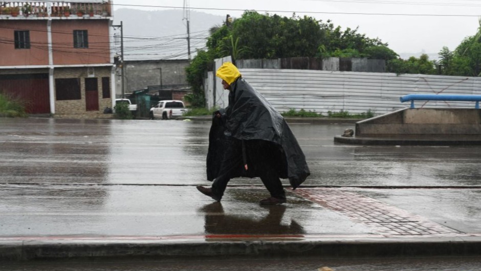 Fuertes lluvias en Honduras