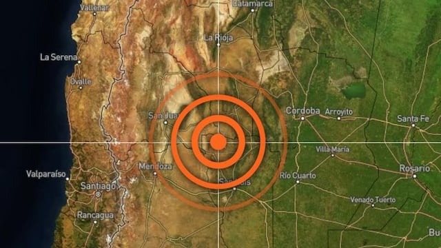 Argentina: sismo 5.9 Rioja