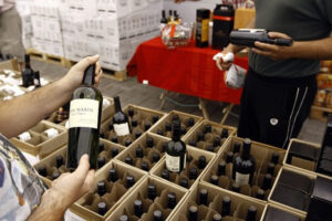 Exportación de vino chileno