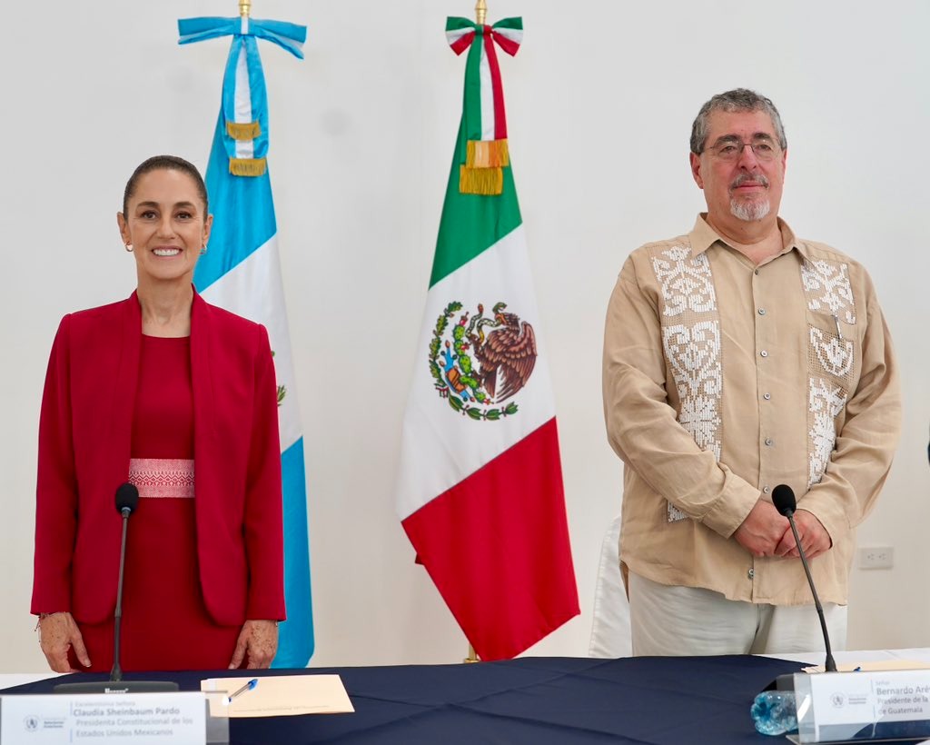 Claudia Sheinbaum Bernardo Arévalo