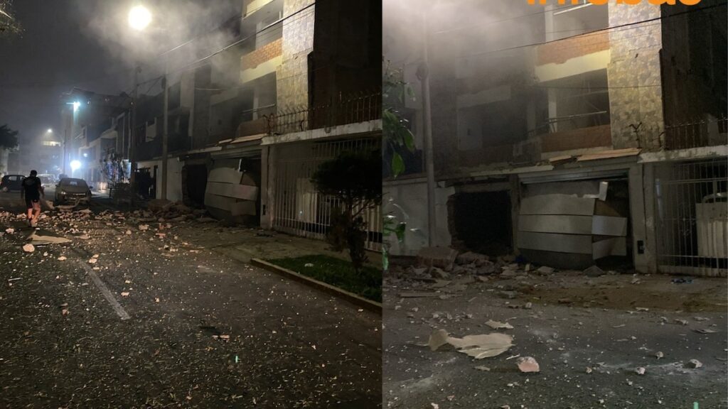 Explosión Trujillo Perú