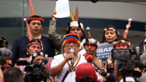 Indígenas Tungurahua paro nacional