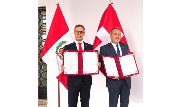 Perú Suiza agua sismos