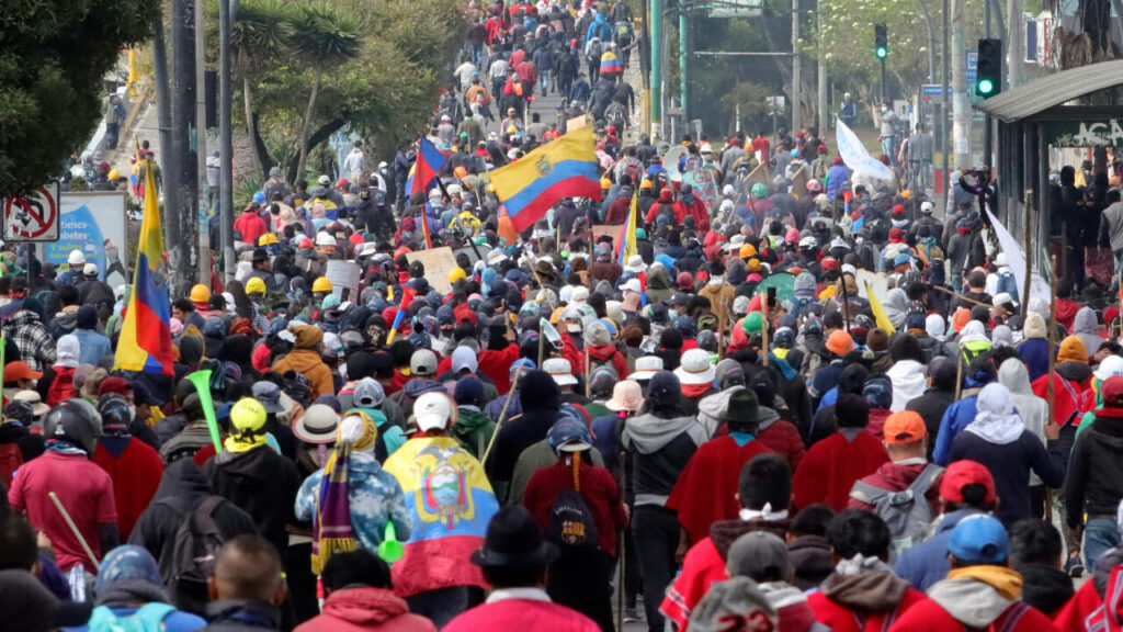 Conaie protestas Ecuador