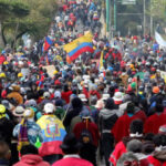 En Ecuador, marcha indígena honra a víctimas del paro nacional