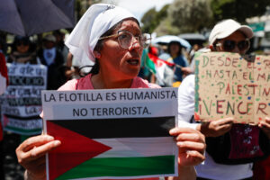 Marcha Quito paz Palestina