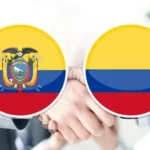 Colombia y Ecuador pactan reforzar seguridad para destrabar batalla comercial