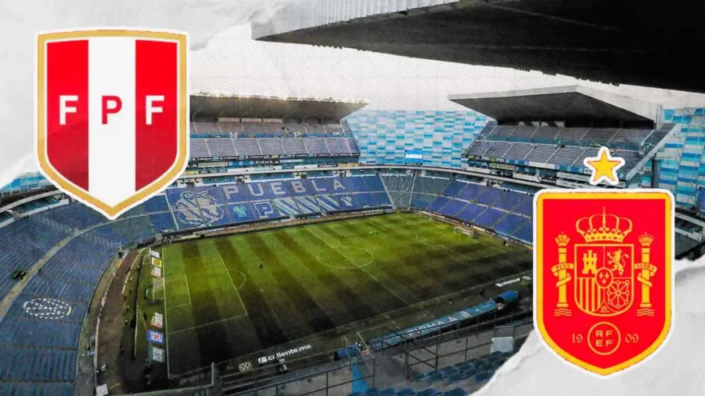 amistoso España vs Perú