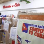 Cuba recibe convoy internacional con insumos médicos