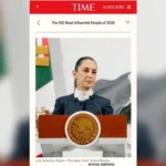Claudia Sheinbaum es incluida en la lista de las 100 personas más influyentes de Time 2026.