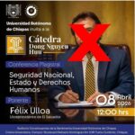 Unach cancela conferencia del vicepresidente salvadoreño, Félix Ulloa, por críticas
