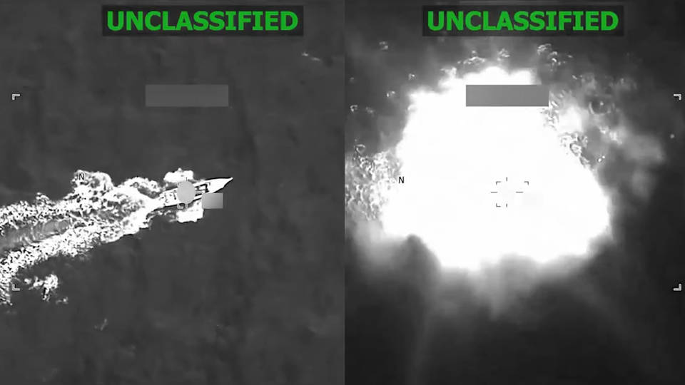 ataque contra embarcación en el Caribe