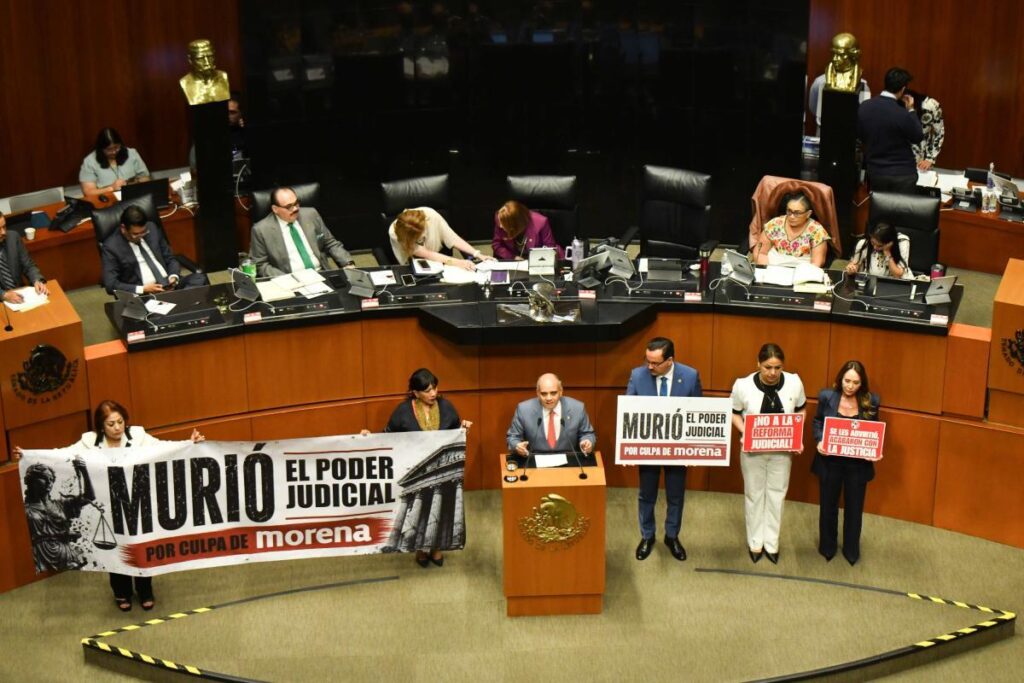 Senado aprueba reforma electoral anulacion elecciones 2026