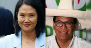 Keiko Fujimori y Roberto Sánchez