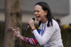 Machado políticas terror Venezuela