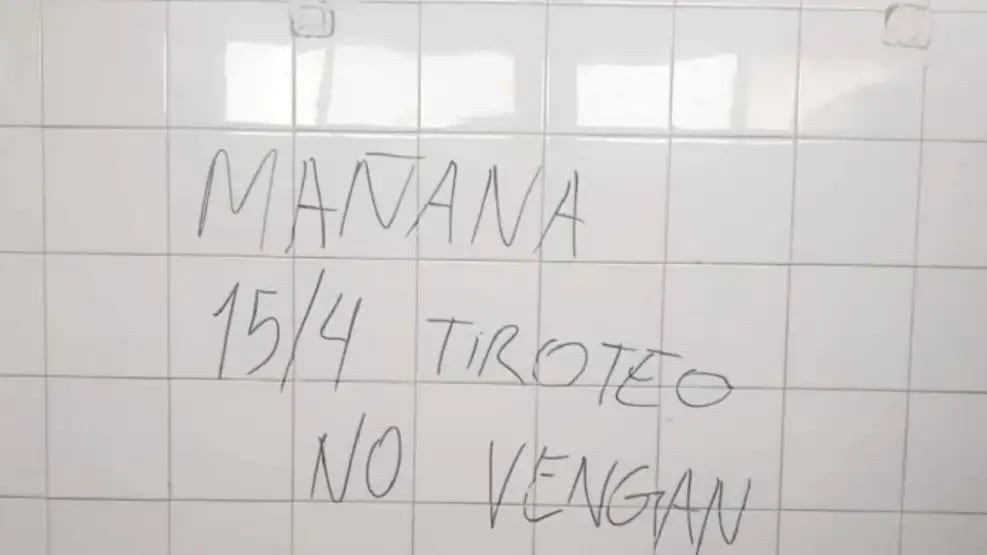 amenazas escolares