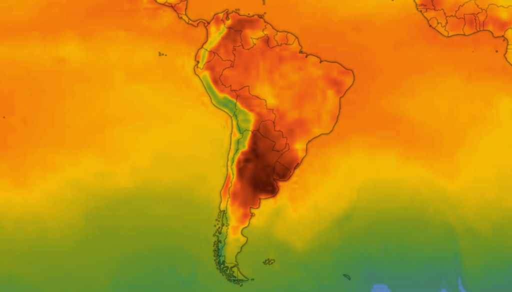 calor extremo en Latinoamérica