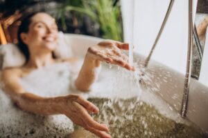 frecuencia de baño