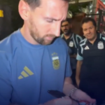 Lionel Messi concede emotiva entrevista a reportero venezolano