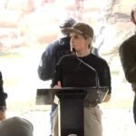 Evacúan a la presidenta de Costa Rica por explosión de mineros ilegales