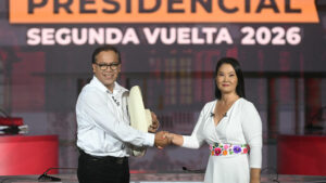 Fujimori Sánchez debate peruano