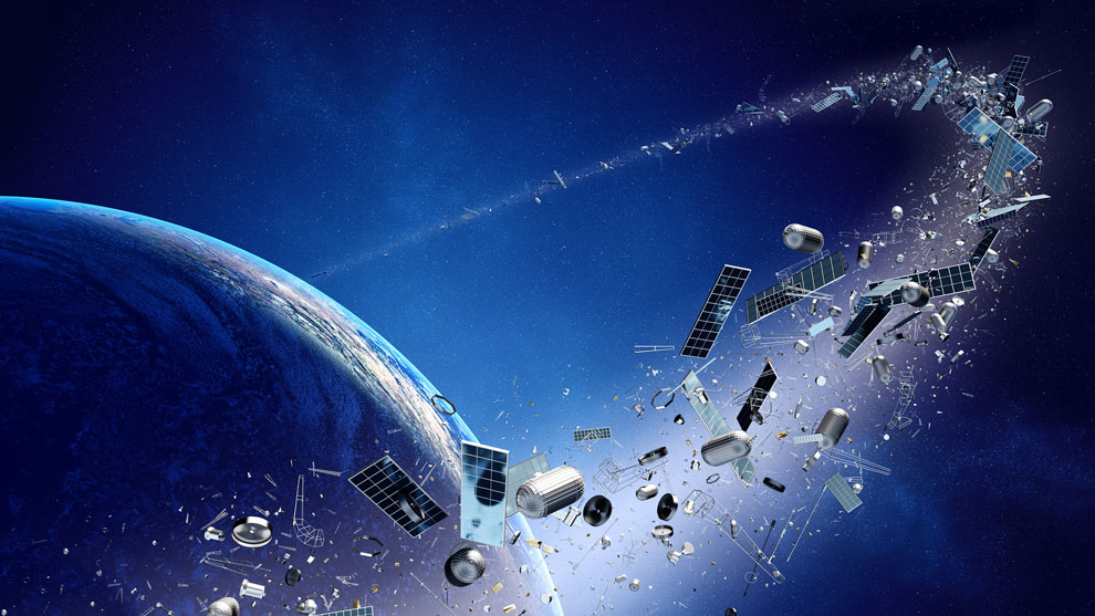 basura espacial sobre Latinoamérica