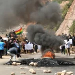 Bolivia mantiene 84 bloqueos activos