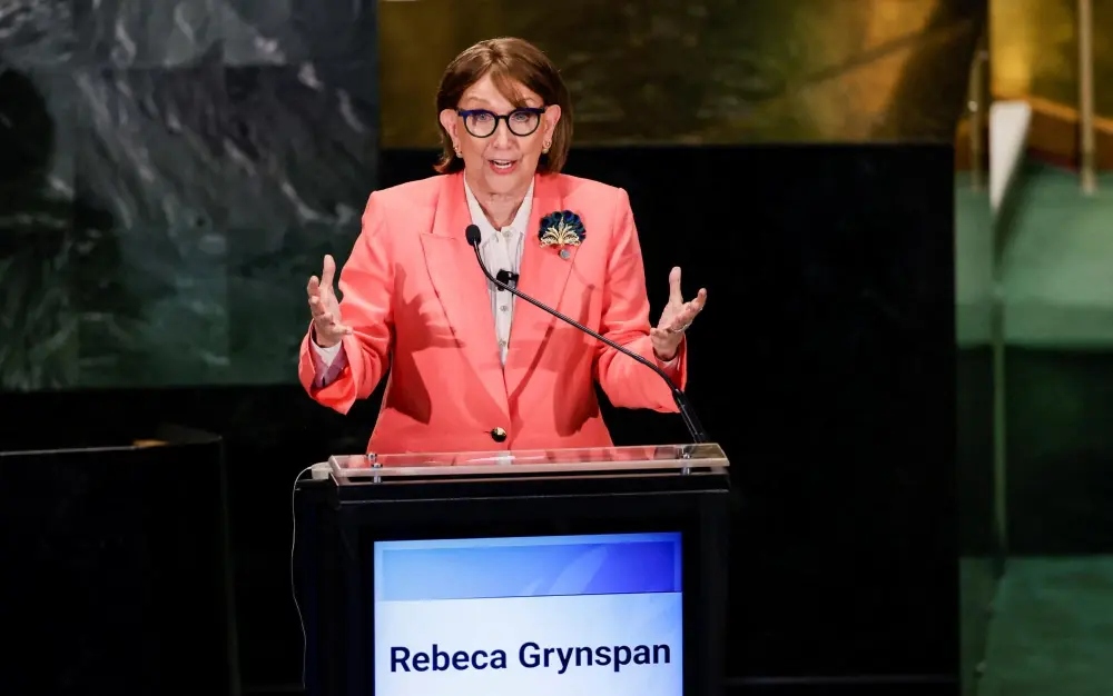 Rebeca Grynspan jefe ONU