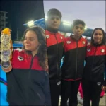 Delegación de nadadores locales cosecha múltiples medallas durante competencia en Colombia