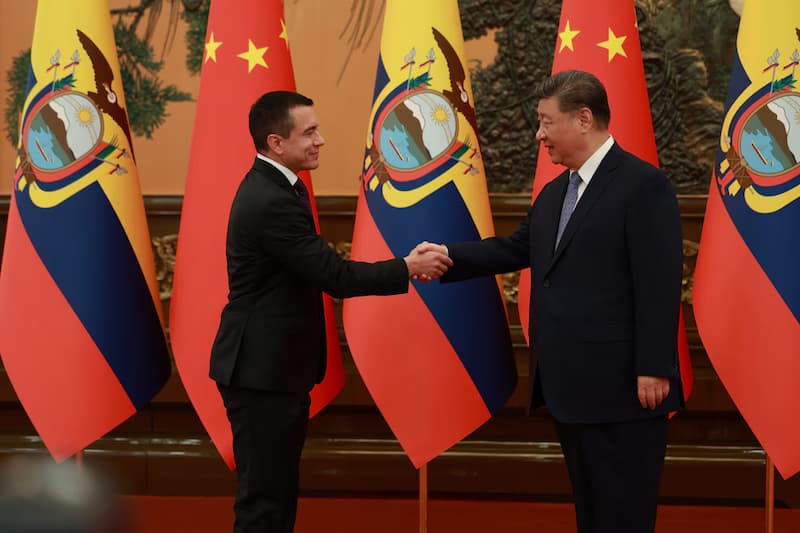 Ecuador inversiones chinas