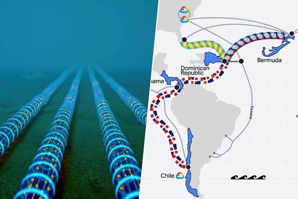 cables submarinos de Google