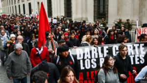 detenidos Chile manifestaciones aniversario