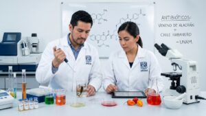 investigadores latinoamericanos antibióticos Europa