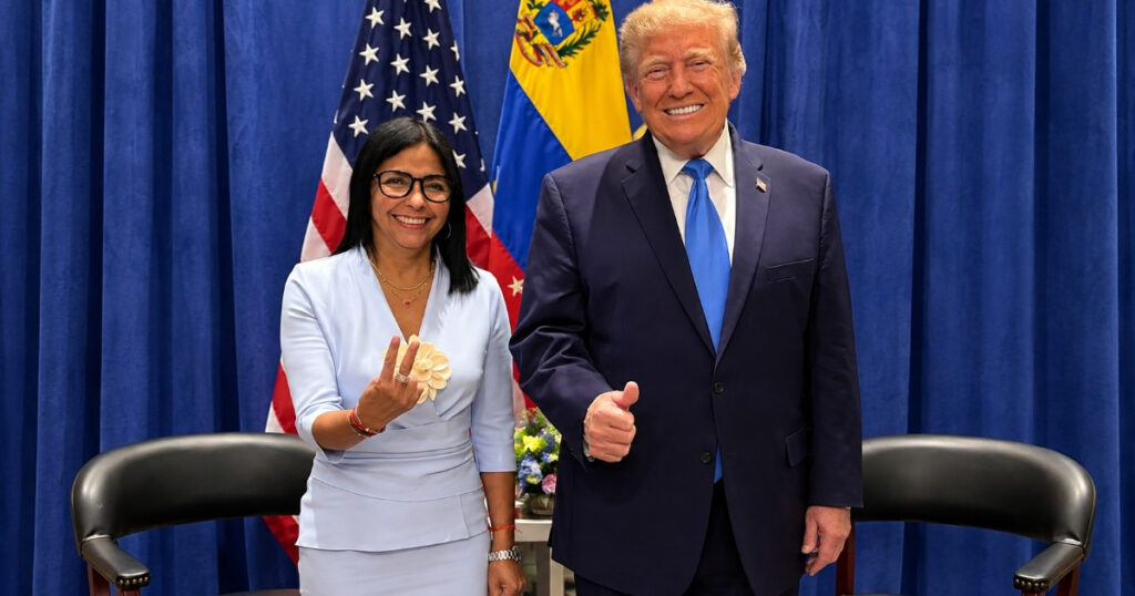 Delcy Rodríguez Trump