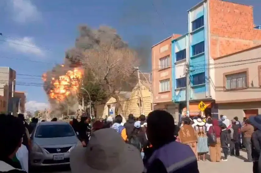 Explosiones cuartel militar Bolivia