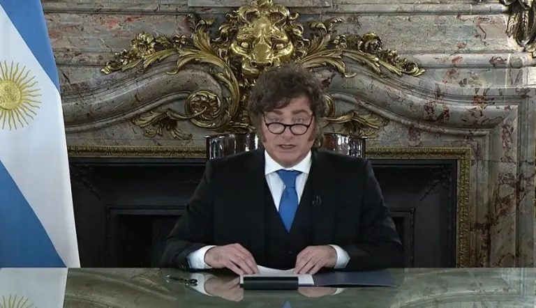 Milei Malvinas Reino Unido