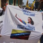 Oposición venezolana Machado líder